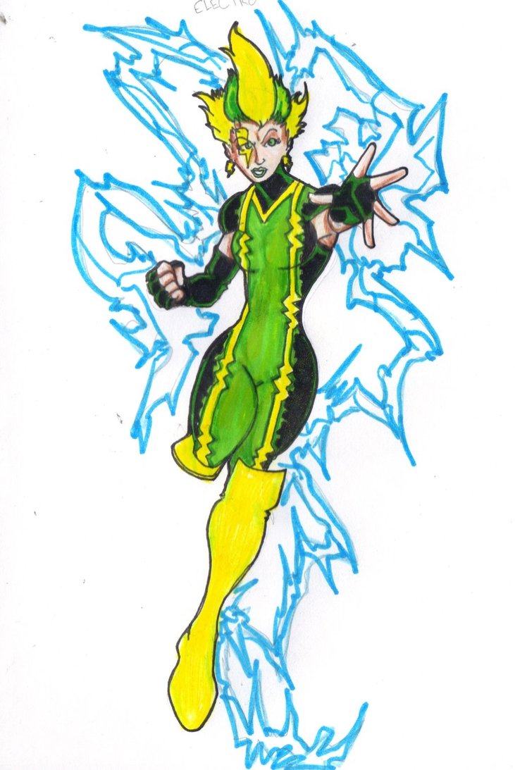 Открытки с Электро скачать бесплатно. Открытки с Электро по комиксам.