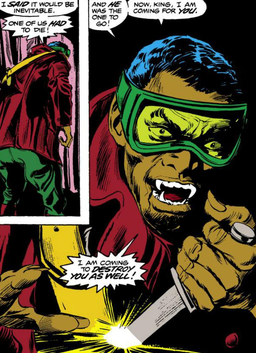 Открытки с Диконом Фростом вампиром из комиксов Вселенной Марвел.