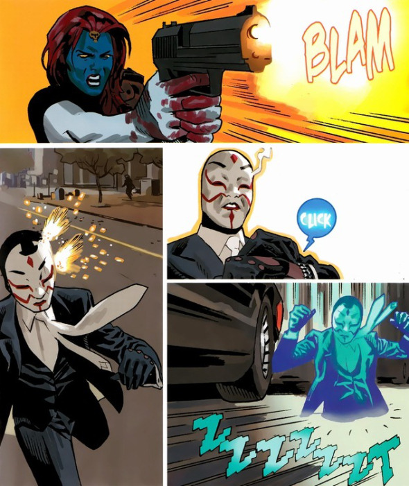 Открытки с Лордом Смертельным Ударом из комиксов Вселенной Марвел.