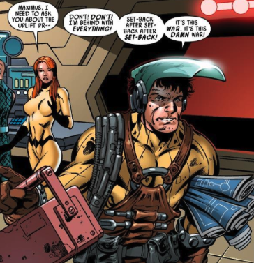 Открытки с Максимусом Безумным из сверхлюдей комиксов Марвел.