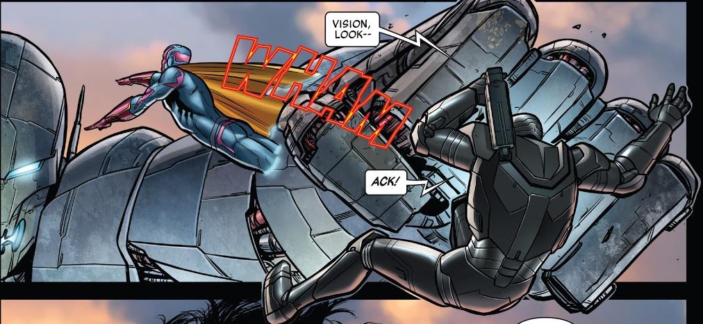 Открытки с Ультимо роботом из комиксов Вселенной Марвел скачать.