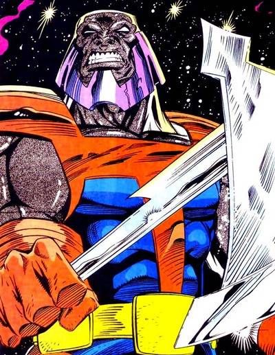 Открытки с Терраксом из комиксов Вселенной Марвел скачать.    