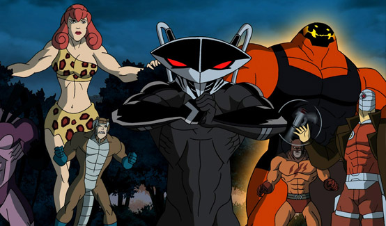 Открытки с Черной Мантой из Супермена скачать бесплатно.     