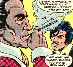 Открытки с Джастином Хаммером из комиксов про Человека Паука.