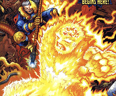 Открытки с Зззаксом злодеем из комиксов Вселенной Марвел скачать.