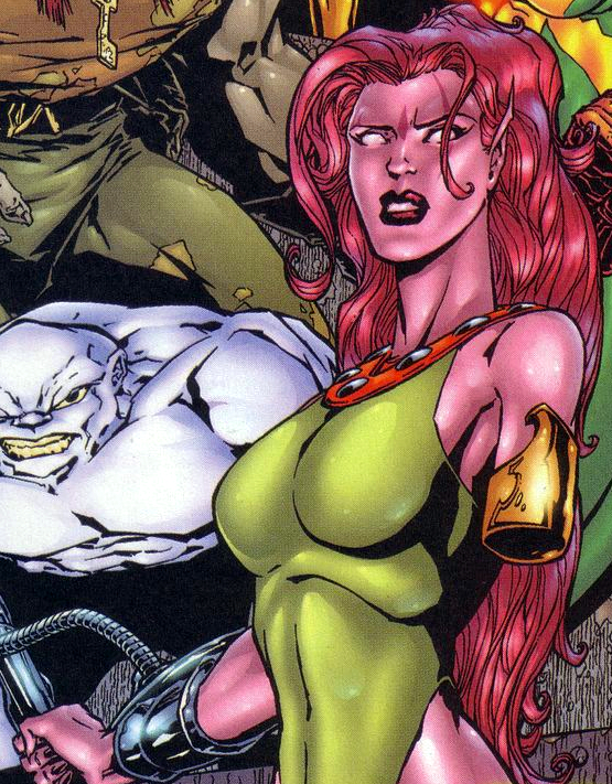 Открытки с Блинк из Людей Икс от комиксов Марвел скачать бесплатно.