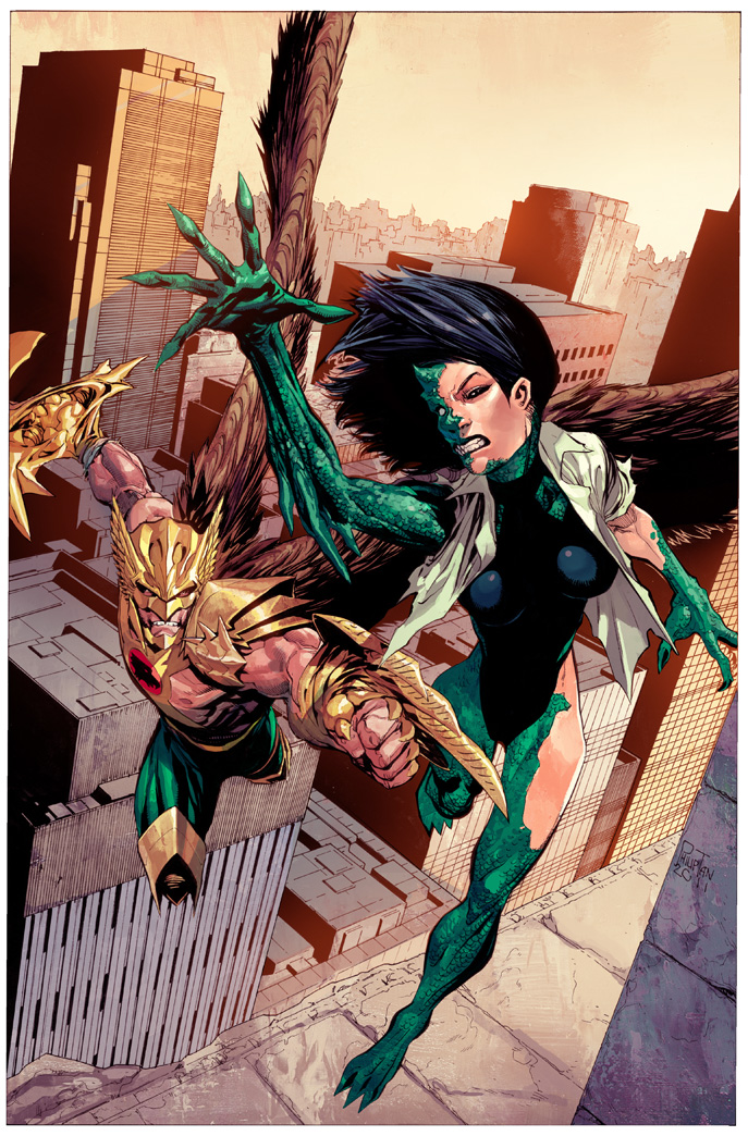 Открытки с Хоукменом из комиксов. Открытки с Хоукменом скачать.