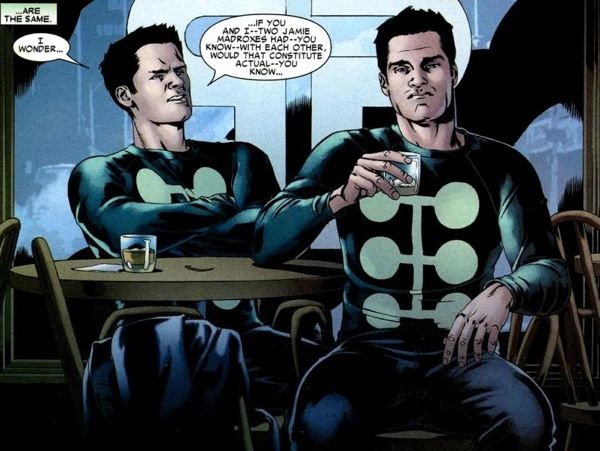 Открытки с Множителем Джеймсом Мэдроксом из комиксов Марвел.