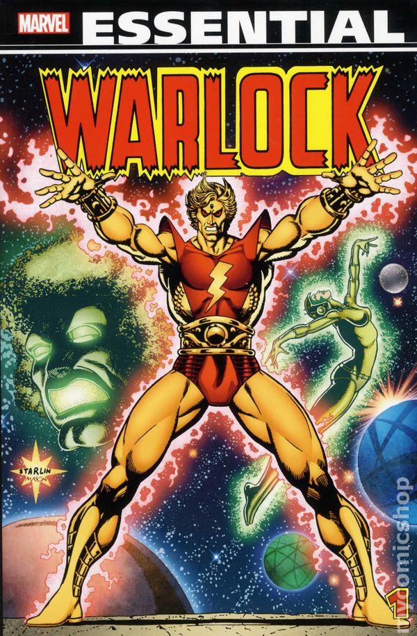 Открытки со Уорлоком из комиксов Вселенной Марвел скачать бесплатно.