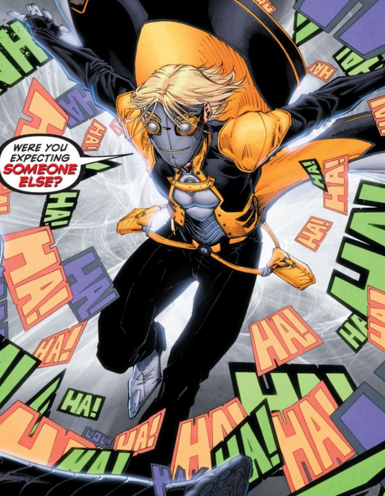 Открытки со злодеем Пранкстером из комиксов про Супермэна от ДС.