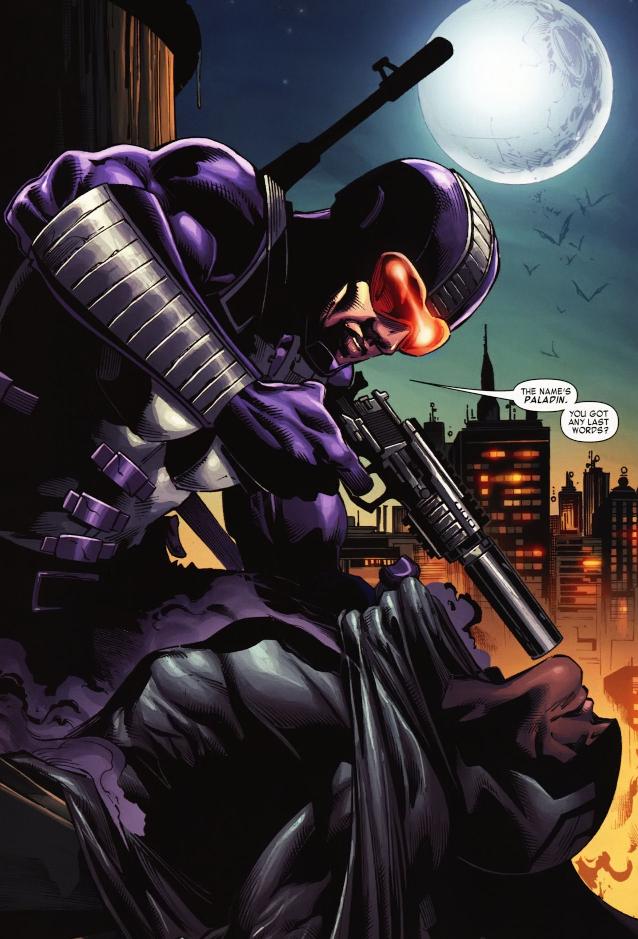 Открытки с Паладином из комиксов от Вселенной Марвел скачать.