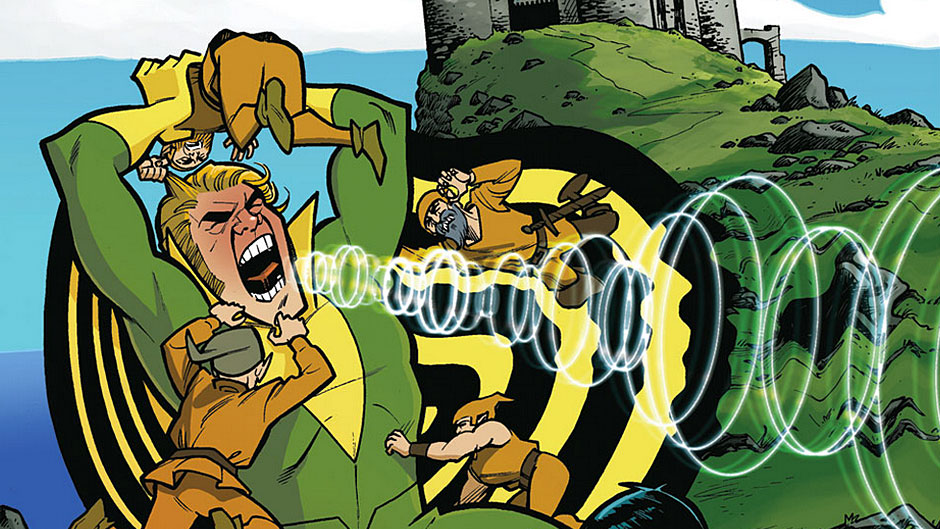 Открытки с Банши из Вселенной комиксов Марвел скачать бесплатно.