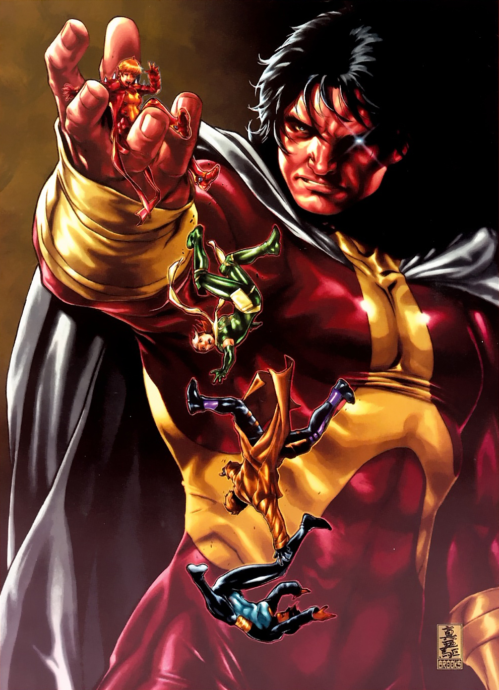 Открытки с Исходом из комиксов Вселенной Марвел скачать бесплатно.