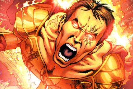 Открытки с Вулканом из комиксов о Людях Икс скачать бесплатно.