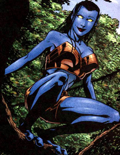 Открытки с Ноктюрн из комиксов о Людях Икс скачать бесплатно.