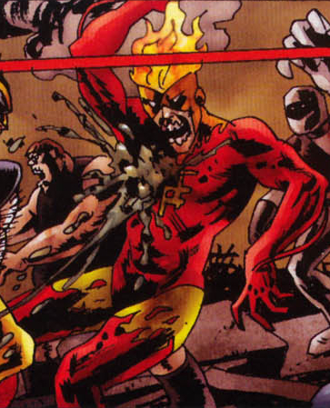 Открытки с Пиро по комиксам Марвел. Открытки с Пиро скачать.