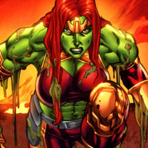 Открытки с Лирой персонажем из комиксов Вселенной Марвел.    