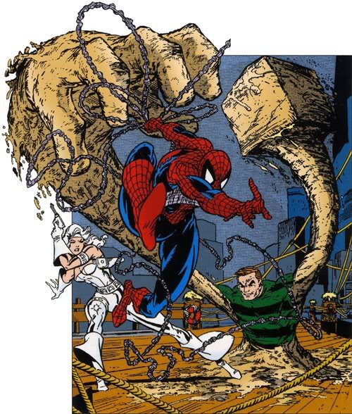 Открытки с Песочным Человеком из комиксов Вселенной Марвел .