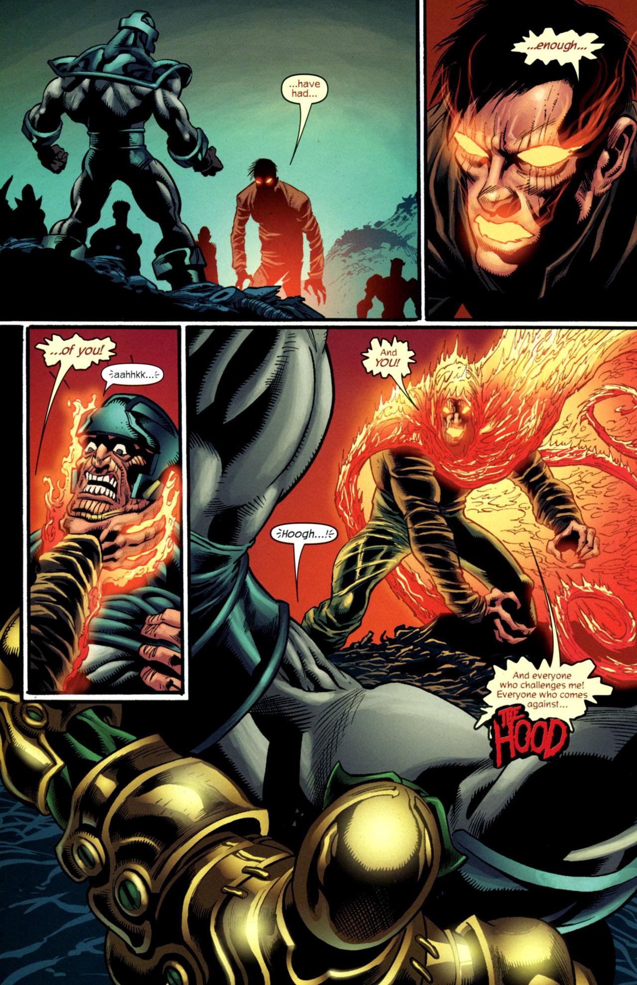 Открытки с Капюшоном из комиксов Вселенной Марвел скачать.  