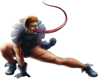 Открытки с Жабой злодеем из комиксов Вселенной Марвел скачать.