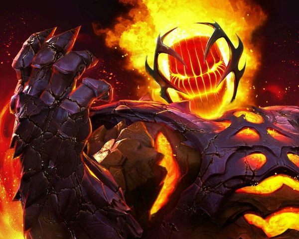 Открытки с Дормамму врагом Доктора Стренджа из комиксов Марвел.