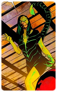 Открытки со Скорпией из комиксов Вселенной Марвел скачать бесплатно.