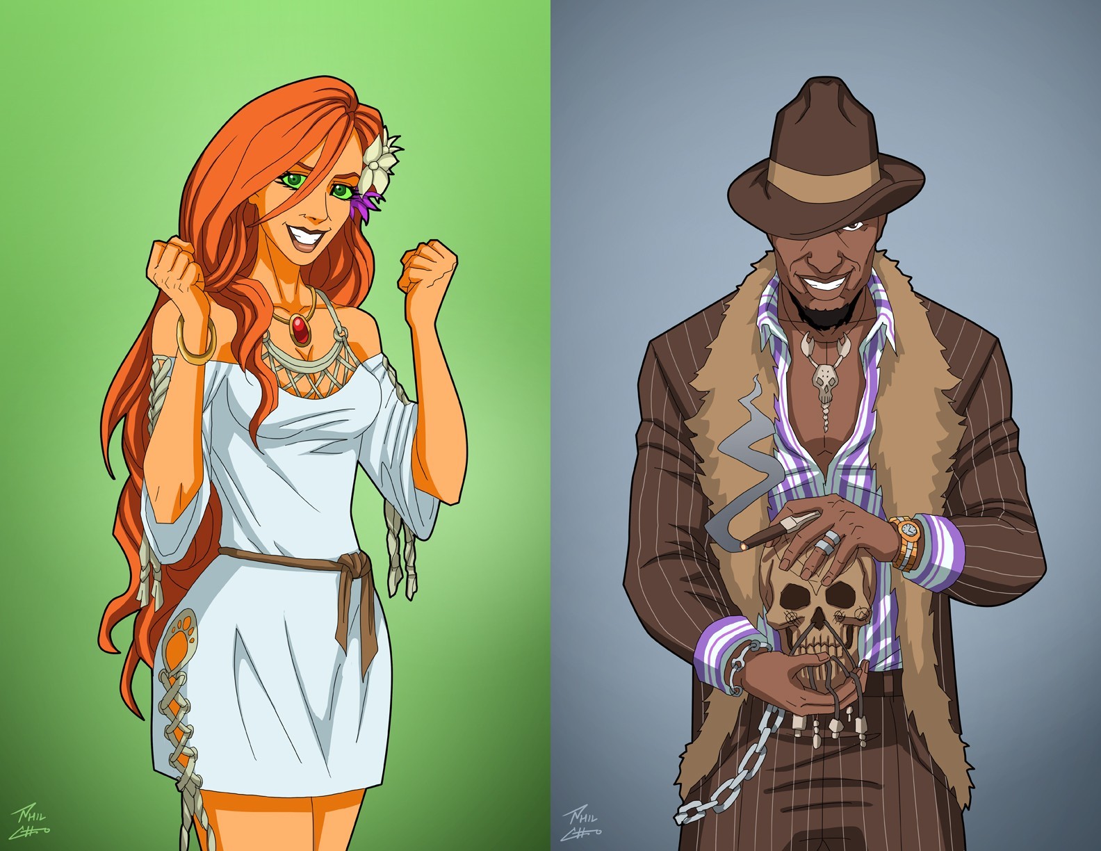 Открытки с Папой Миднайтом скачать бесплатно. Открытки с Папой Миднайтом онлайн.