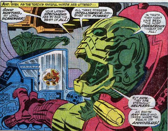 Открытки с Аннигилусом из Вселенной Марвел скачать бесплатно.