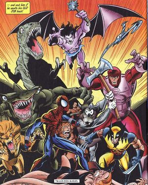 Открытки с Горгулией из комиксов Вселенной марвел скачать.  