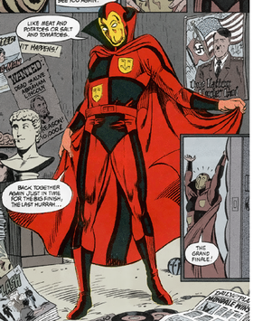 Открытки с Психо - Пиратом из Вселенной комиксов ДС скачать.