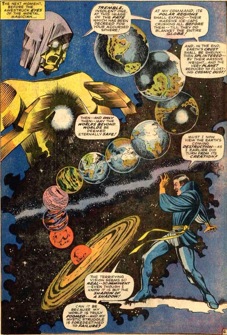 Открытки с Живым Трибуналом суперзлодеем из комиксов Марвел.