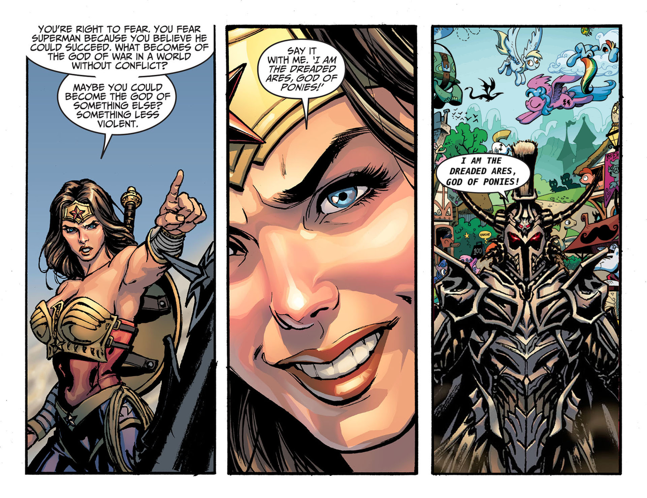 Открытки с Аресом из комиксов Вселенной Марвел скачать бесплатно.