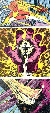 Открытки с Новой Френки Рэй из комиксов Вселенной Марвел.   