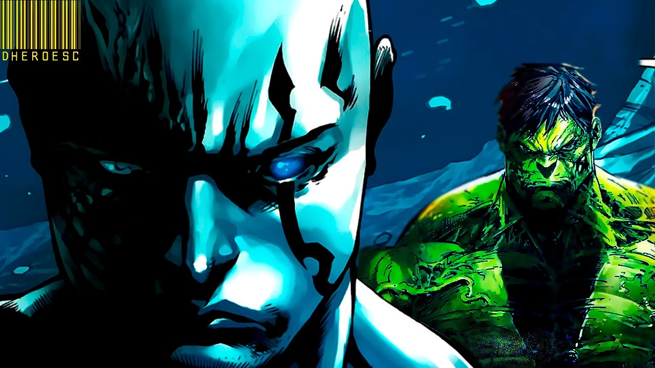 Открытки с Хиро - Калой сыном Халка из комиксов Вселенной Марвел.