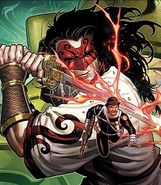 Открытки с Горгоном Томи Шишидо из комиксов Вселенной Марвел.