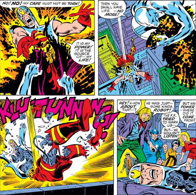 Открытки с Идущим по воздуху скачать бесплатно из Серии комиксов Марвел.