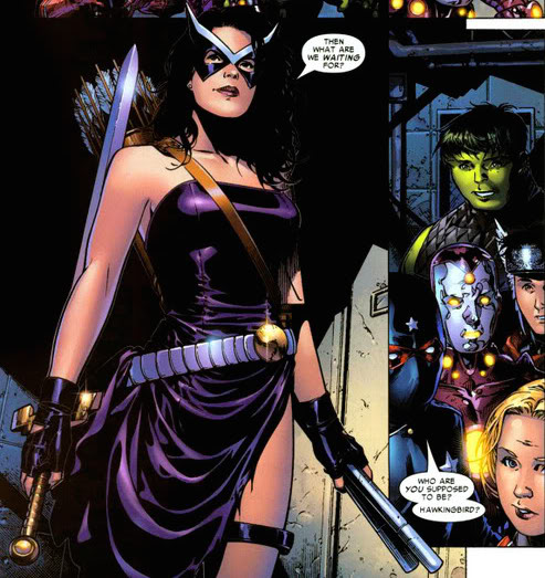 Открытки с соколиным Глазом Кейт Бишоп из комиксов Марвел.    