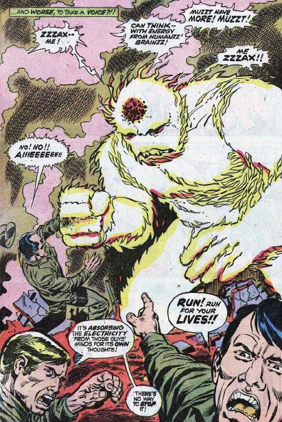 Открытки с Зззаксом злодеем из комиксов Вселенной Марвел скачать.