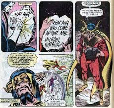 Открытки с Мастером Пандемониумом из комиксов Вселенной Марвел.