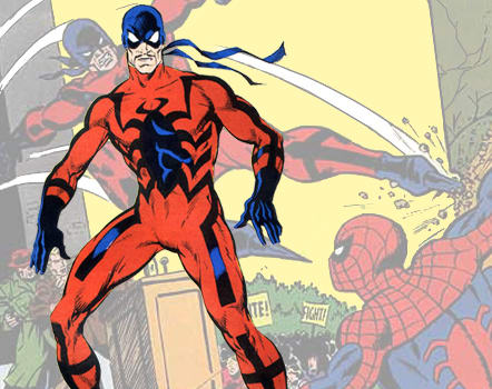 Открытки с Тарантулом врагом Человека Паука из комиксов Марвел.