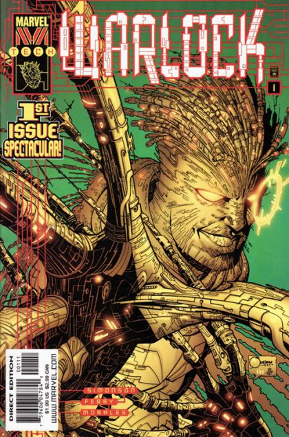 Открытки со Уорлоком из комиксов Вселенной Марвел скачать бесплатно.