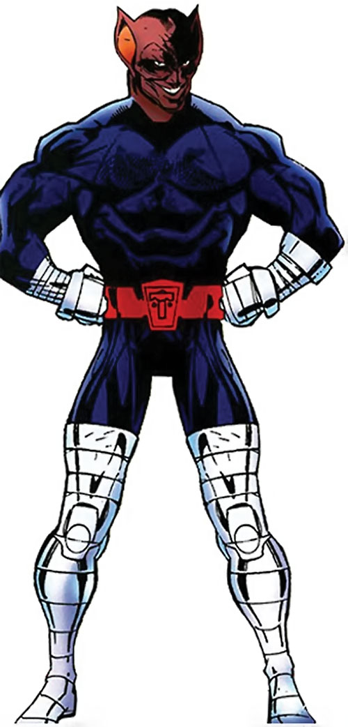 Открытки с Человеком - Зверем злодеем и врагом Тора из комиксов.