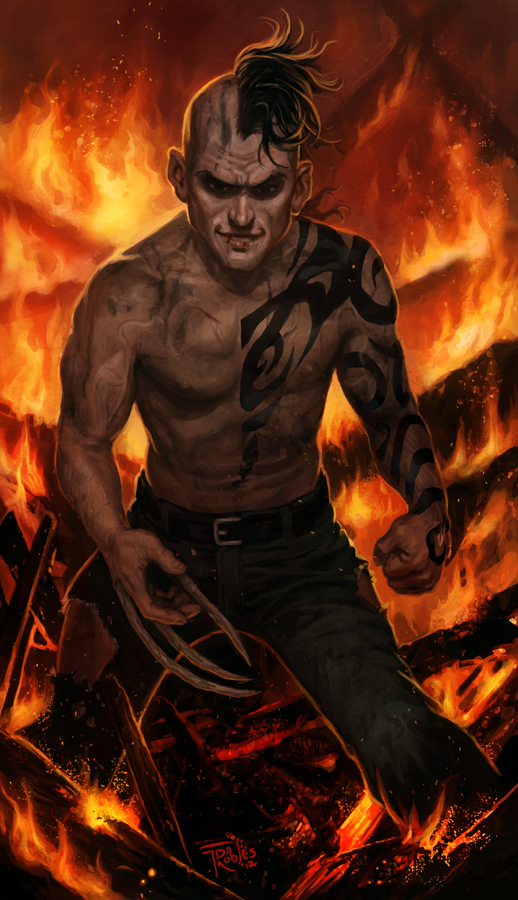 Открытки с Дакеном из комиксов Вселенной Марвел скачать бесплатно.