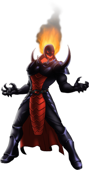 Открытки с Дормамму врагом Доктора Стренджа из комиксов Марвел.