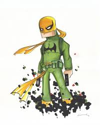 Открытки с Железным Кулаком Орсоном Рэндаллом из комиксов Марвел.