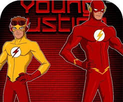 Открытки с Кид Флэшем скачать . Открытки с Кид Флэшем онлайн.