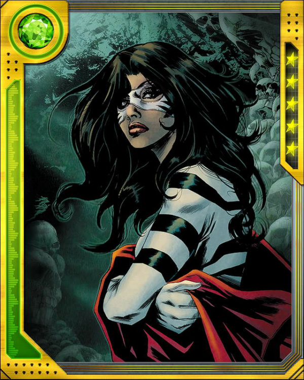 Открытки с Белой Тигрицей из комиксов Вселенной Марвел скачать.