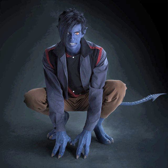 Открытки с Ночным Змеем из Людей Икс. Открытки с Куртом Вагнером.