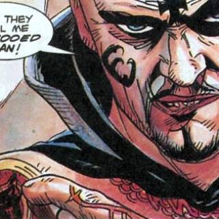 Открытки с Татуированным Человеком из комиксов скачать бесплатно.