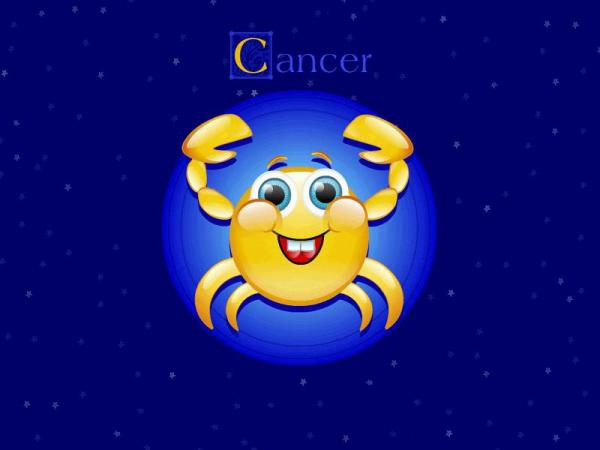  Открытки знак зодиака Рак gif. Скачать бесплатно открытки знак зодиака Рак.